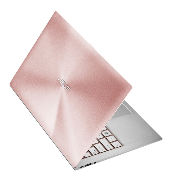 全方位图赏：华硕Ultrabook披玫瑰红外衣