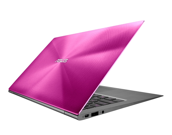 全方位图赏：华硕Ultrabook披玫瑰红外衣