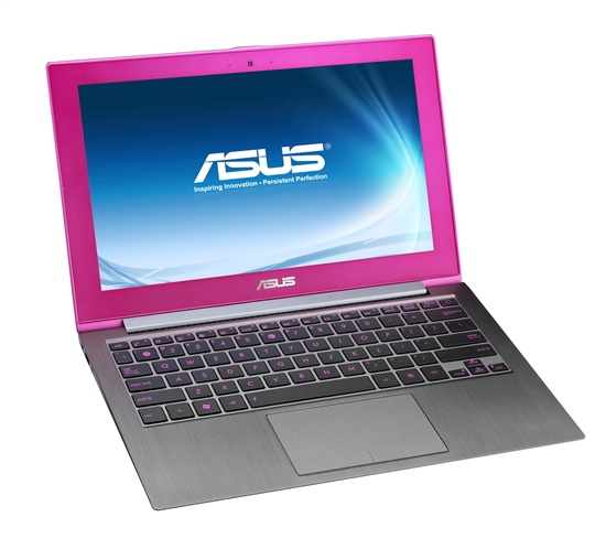 全方位图赏：华硕Ultrabook披玫瑰红外衣