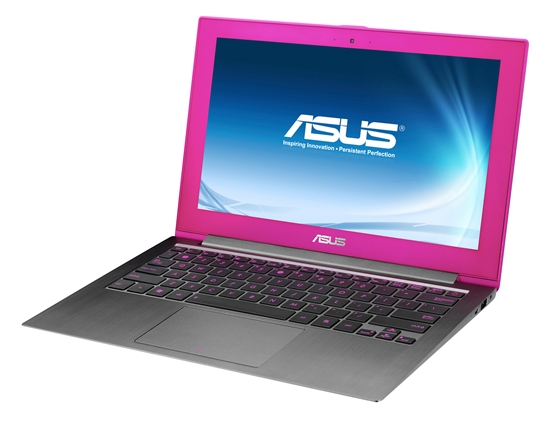 全方位图赏：华硕Ultrabook披玫瑰红外衣