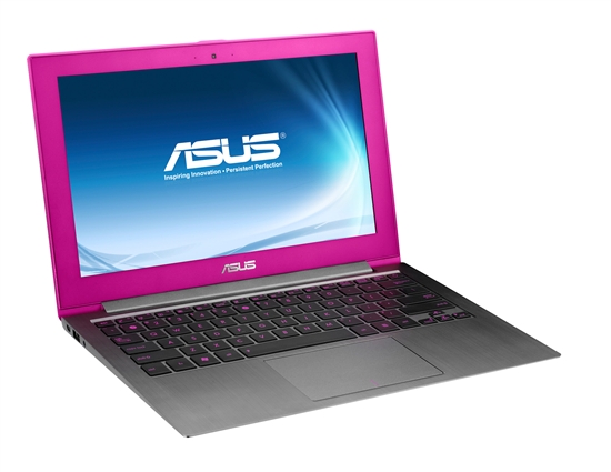 全方位图赏：华硕Ultrabook披玫瑰红外衣
