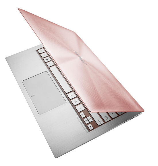 全方位图赏：华硕Ultrabook披玫瑰红外衣