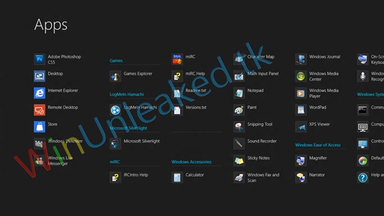 Windows 8 Beta海量截图/功能曝光