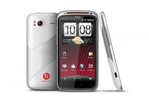 HTC Sensation XE白色 英国2月20