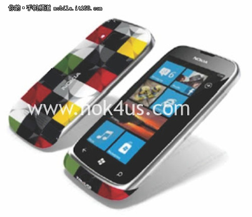 彩壳+入门配置 诺基亚Lumia610谍照泄露