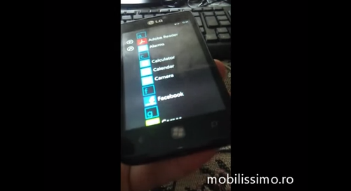 LG Fantasy Windows Phone 视频流出