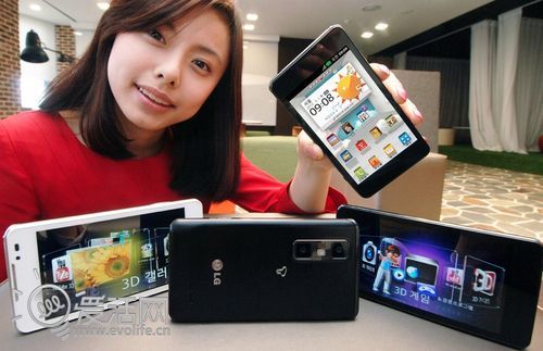 主打3D视频编辑 LG Optimus 3D Max亮相MWC 2012