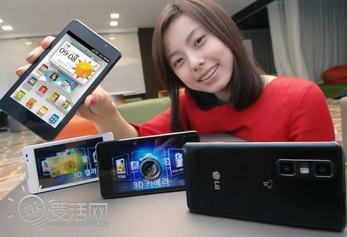 主打3D视频编辑 LG Optimus 3D Max亮相MWC 2012