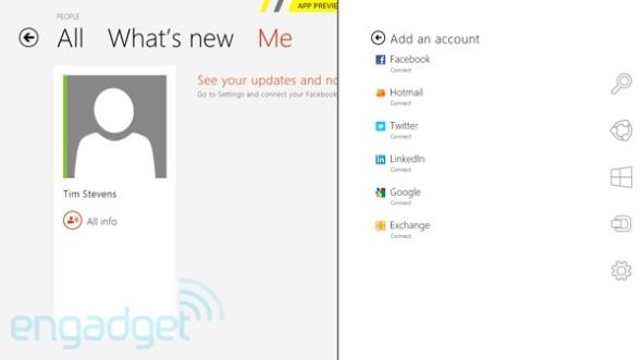 邮件、联系人和Messenger