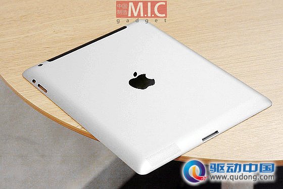 新款iPad背面照片