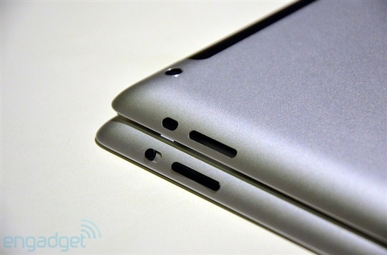 组图：iPad 3 VS. iPad 2真机对比