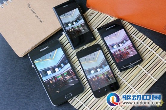 魅族MX对比N9/Xperia arc/Galaxy Note