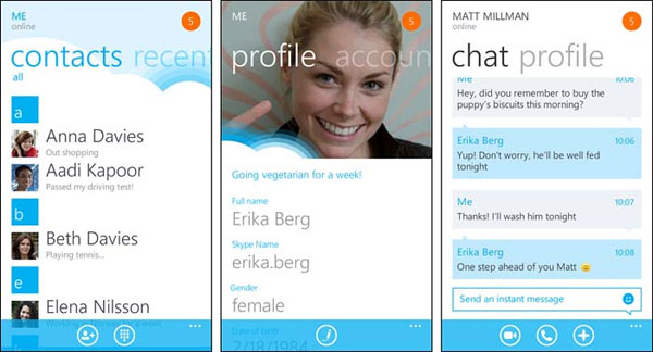Skype for Windows Phone sheds beta title, graduates to v1.0