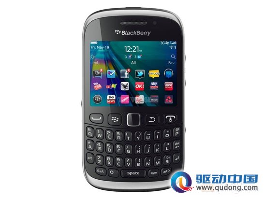 直板全键盘入门机 黑莓Curve 9320官方图亮相