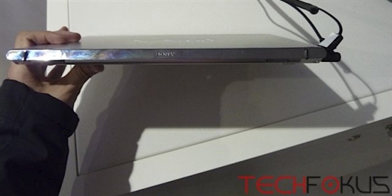 索尼VAIO T超极本上手：将升Ivy Bridge 能换电池？
