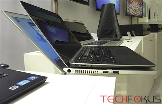 索尼VAIO T超极本上手：将升Ivy Bridge 能换电池？