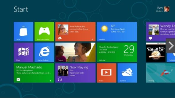 微软正式发布Windows 8发行预览版