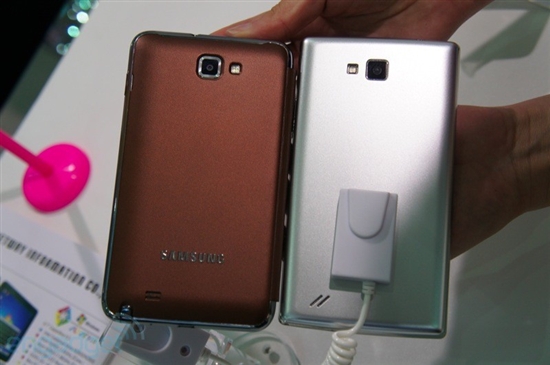 山寨Galaxy Note：捷波也跟风做手机