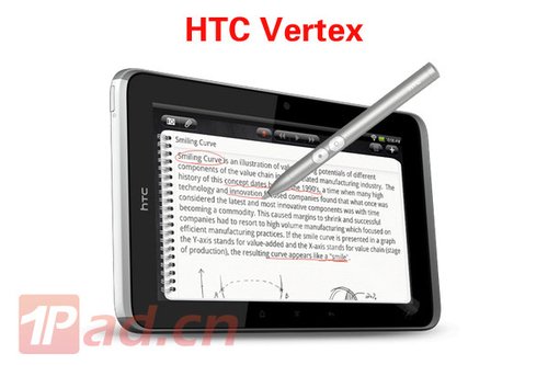 HTC Vertex四核平板跑分曝光 将推3G版