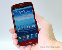 吸引妹子用红色 石榴红版Galaxy S III美图鉴赏