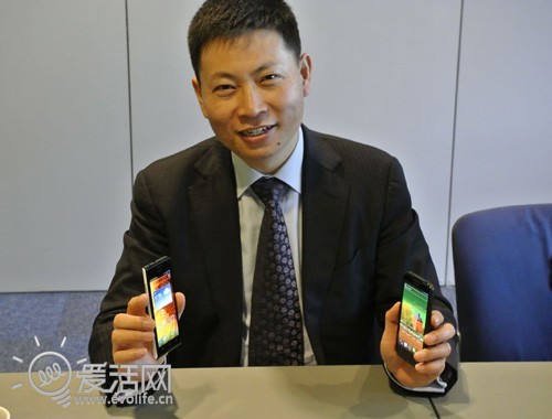 华为终端董事长余承东信心满满