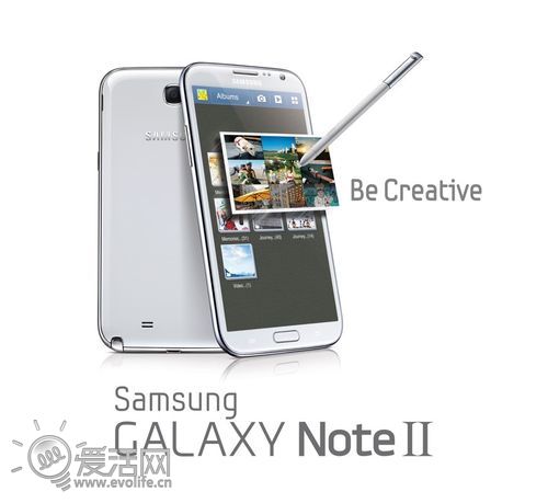 四核+RGB高清屏幕 三星Galaxy Note II正式登场