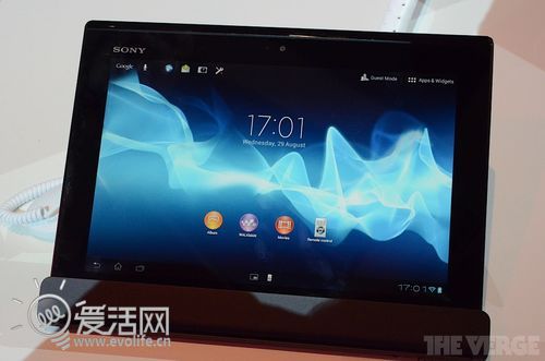 姗姗来迟 索尼正式发布新四核平板Xperia Tablet S
