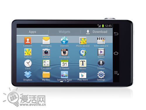 边界消融 三星Android 4.1智能相机Galaxy Camera上手玩