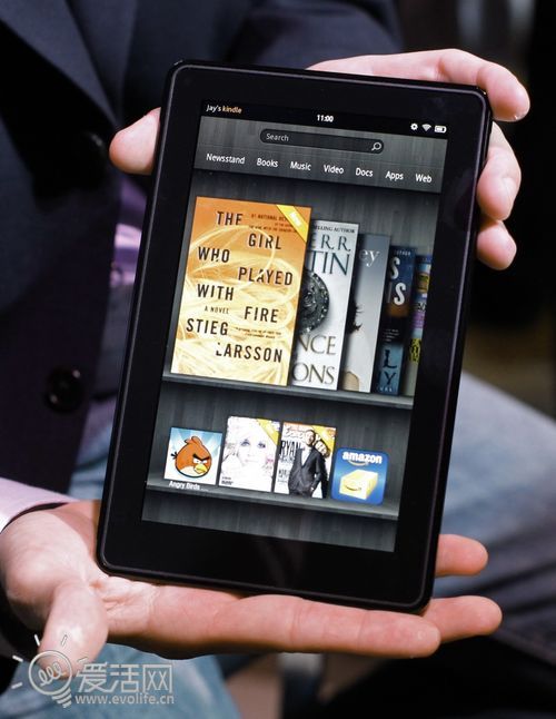 亚马逊Kindle Fire全美销售一空 已占据22%的平板市场