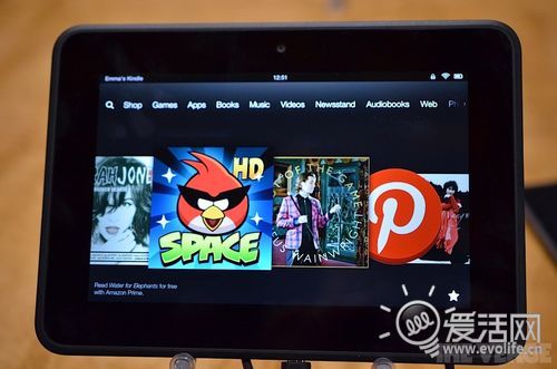 亚马逊公布7英寸Kindle Fire平板 Nexus 7棋逢对手