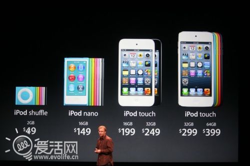 新iPod Nano共8种颜色可选 16GB售价149美元