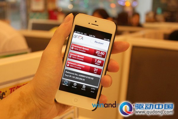 iPhone5香港4G网络体验 飞一样的感觉_新闻