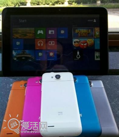 搭载最新ATOM处理器 ZTE Windows8平板电脑现身美国