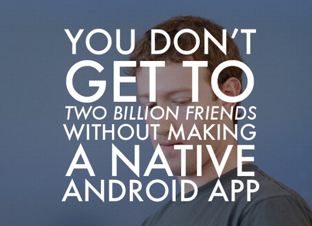 Facebook for Android is in the final phases of internal testing