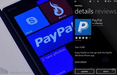 PayPal重现于WP Store 已可在WP上使用