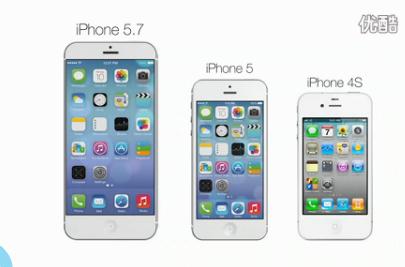 5.7寸全高清1080p超大屏iPhone6概念视频欣赏