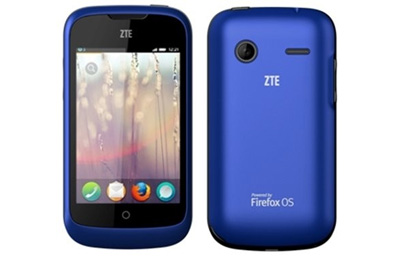 全球第一部火狐智能手机ZTE Open 正式开售