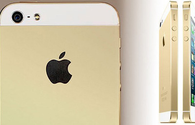 黄金版iPhone 5S最快9月20在日本亮相