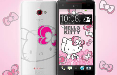 HTC蝴蝶机Hello Kitty限量版上市开售