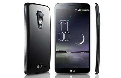 LG G Flex可弯曲软性屏幕手机发布 背盖有自行修复功能