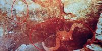 考证美国洞穴史前岩画中的真恐龙