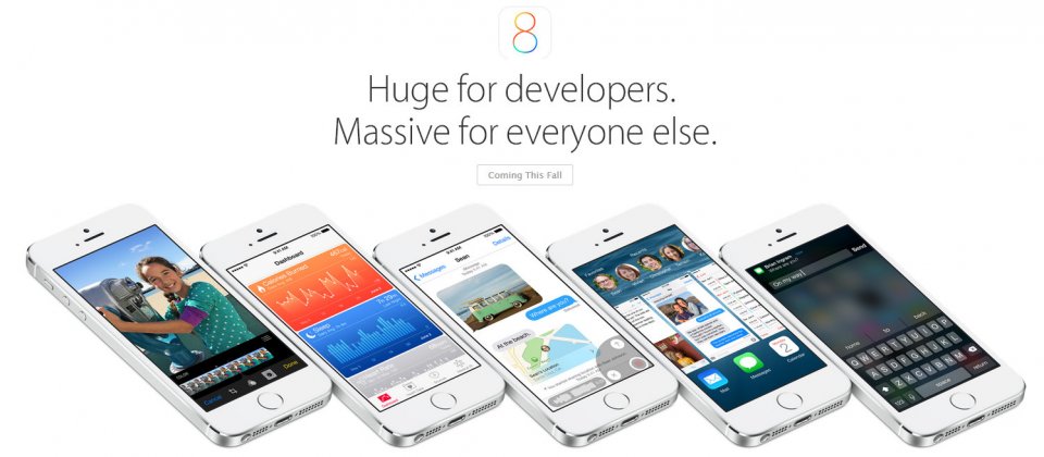 苹果放出4000个新API  iOS 8 SDK迎来史上最大改版