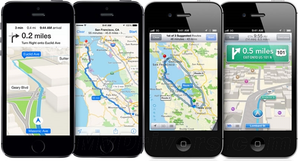 iOS 8 Beta 2新功能：3D城市游览