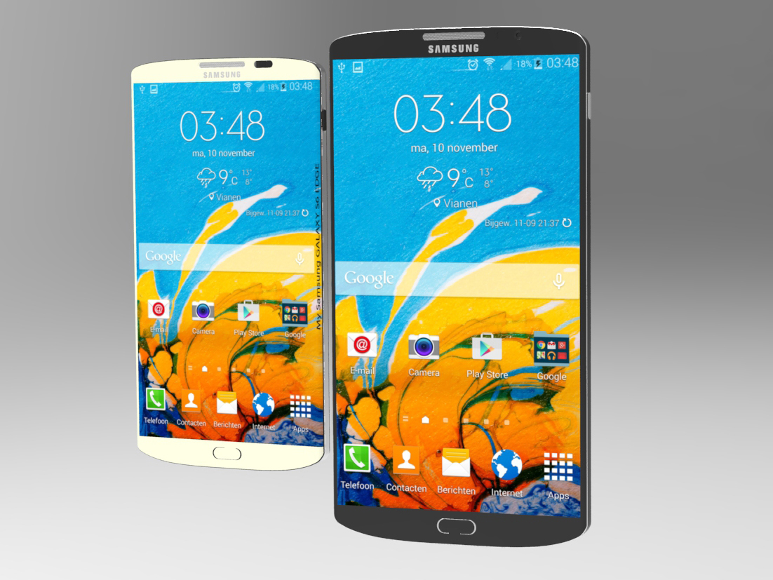 三星Galaxy S6概念设计曝光 或许采用金属外壳