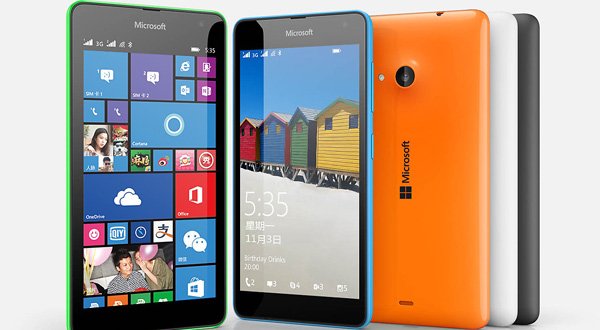 超值创新体验   微软Lumia 535双卡双待火热开卖