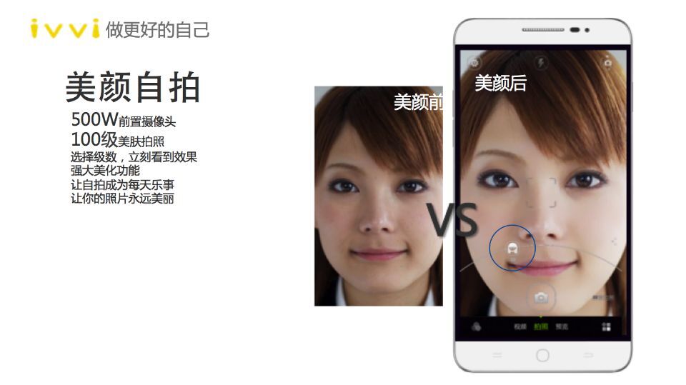 ivvi K1 mini百级美颜带给你时尚明星范儿