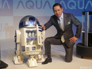 你家冰箱长啥样？海尔R2-D2 型可移动冰箱呆萌十足