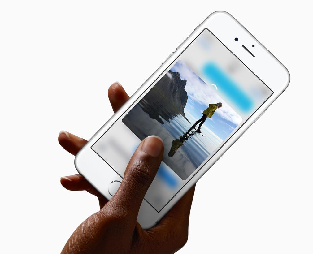 图片说iPhone 6s 新功能3D Touch强大之处