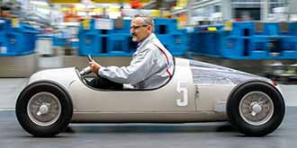 奥迪用3D打印技术 复刻老车Auto Union Type C