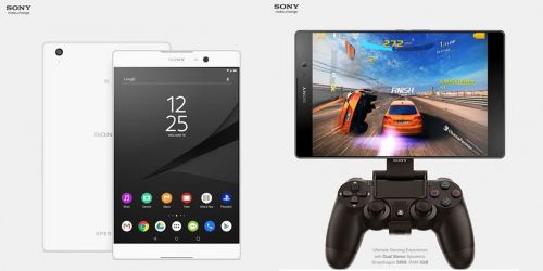 能接PS4手柄的平板索尼Xperia C5 Tablet再曝渲染图